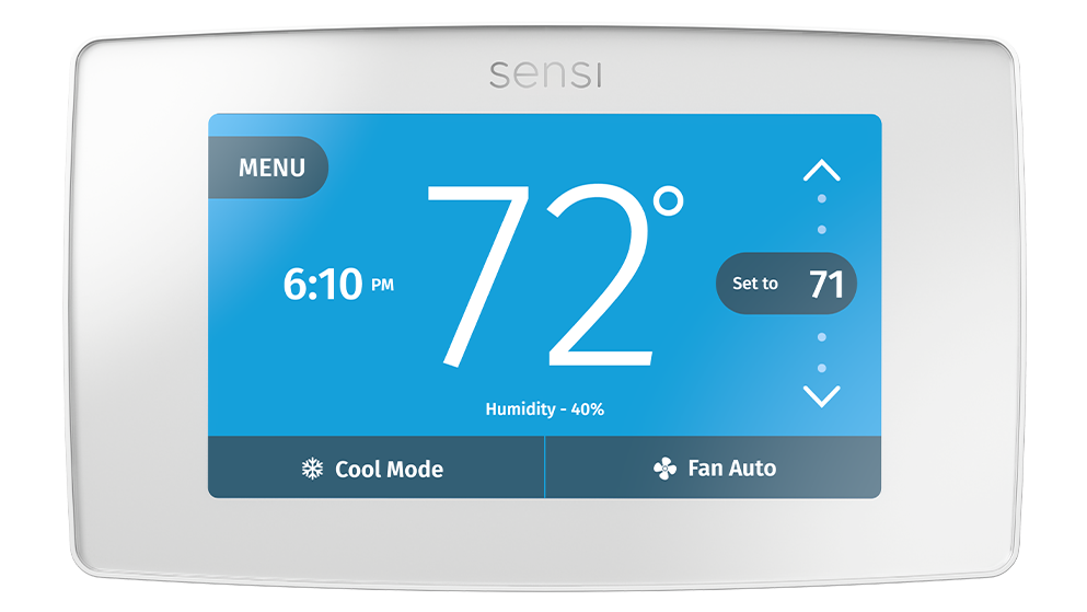Sensi Touch Smart Thermostat for Total HVAC Control Sensi US